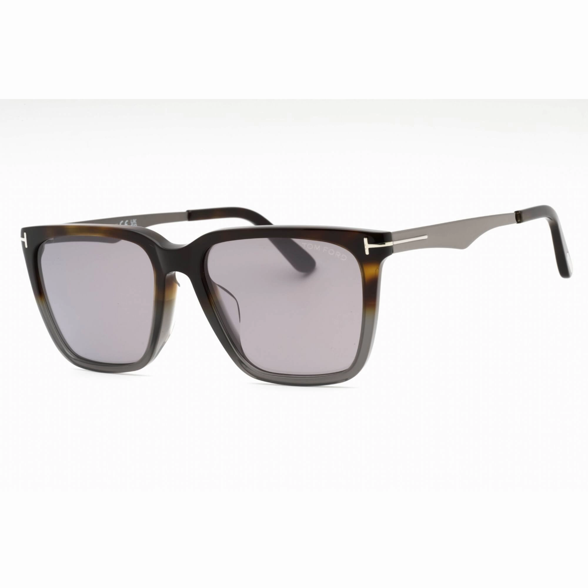 Tom Ford Men's Sunglasses - Havana/Other Acetate Square Full Rim Frame | FT0862-F 56C