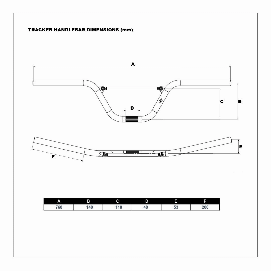 Tracker Mid Rise Handlebar