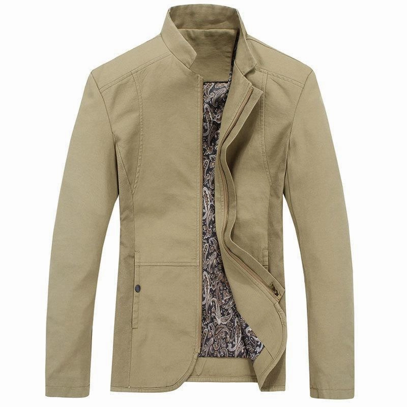 West Louis™ Autumn Washed Windbreak Jacket
