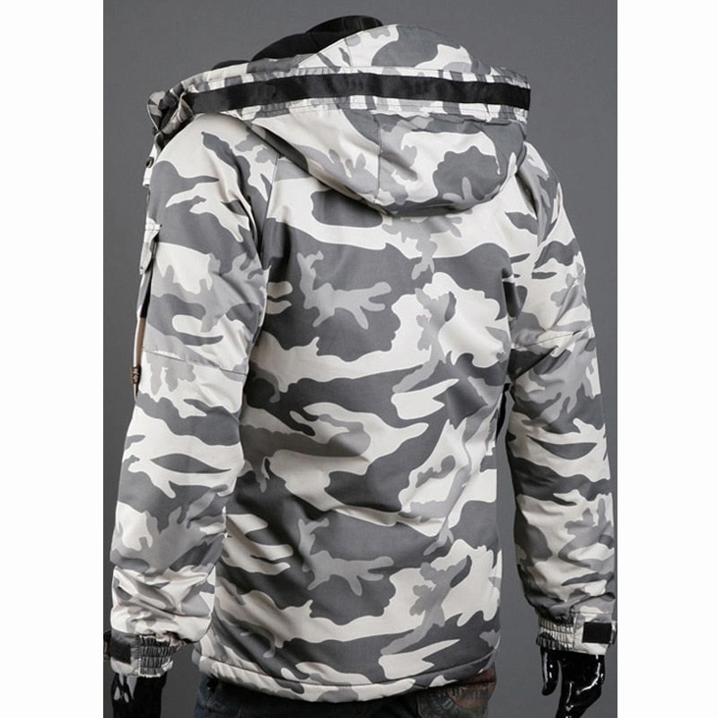 West Louis™ Camouflage Army Outwear Design Jacket