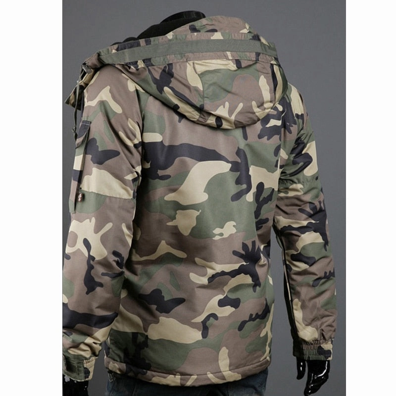 West Louis™ Camouflage Army Outwear Design Jacket