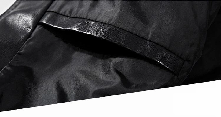 West Louis™ Classical Motorcycle Men Leather Jacket