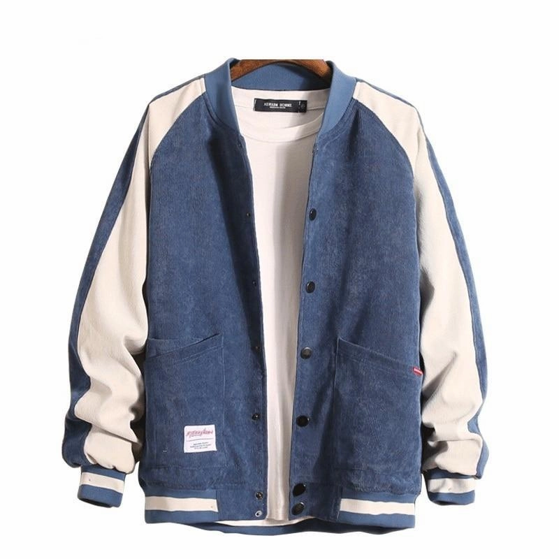 West Louis™ College Patchwork Jacket
