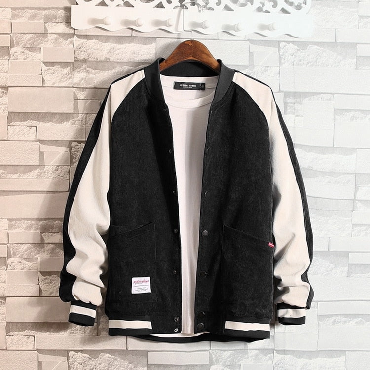 West Louis™ College Patchwork Jacket