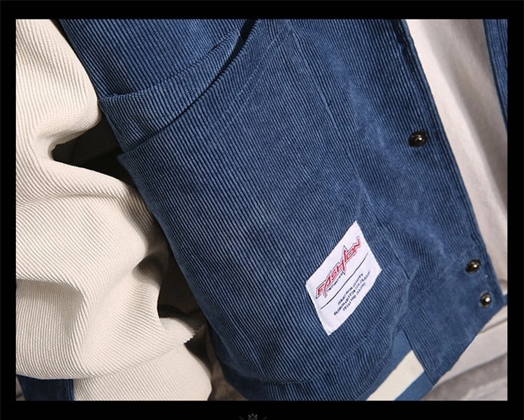 West Louis™ College Patchwork Jacket