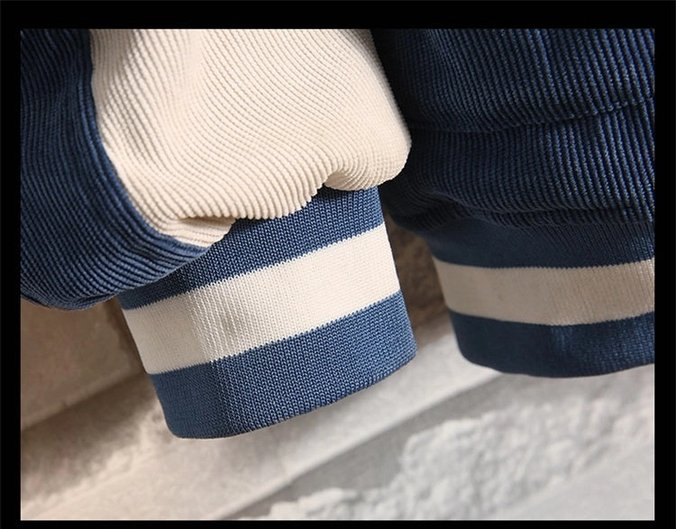 West Louis™ College Patchwork Jacket