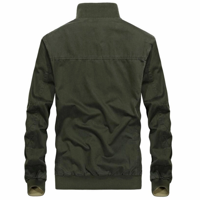 West Louis™ Double Front Pockets Windbreaker Jacket