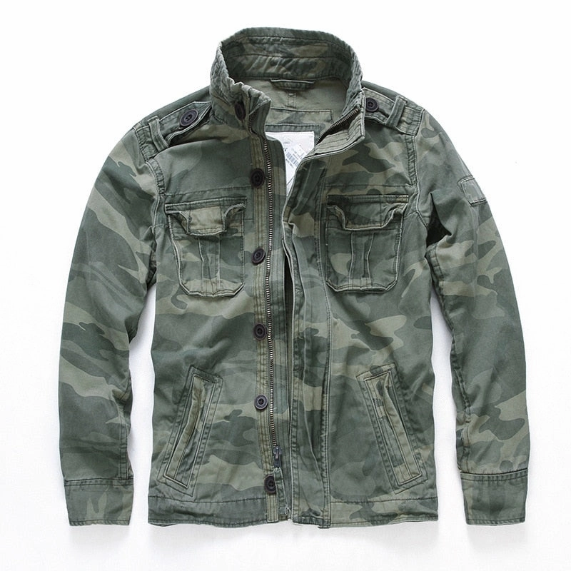 West Louis™ Military Spring Camo Jacket