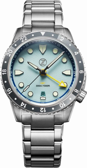 Zelos Mako GMT Sky Blue
