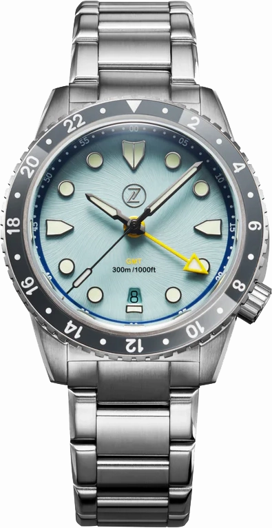 Zelos Mako GMT Sky Blue